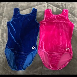 GK - 2 Classic Velvet Tank Leotards